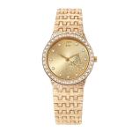 3BAR Female Gold Wrist Watch 3ATM Alloy Silver Ladies Wrist Watches