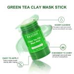 Deep Cleaning Face Mask Green Tea Face Purifying Clay Mask Stick