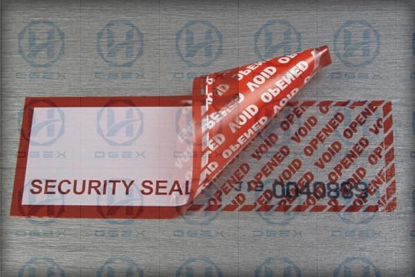 Quality Self - Adhesive Security Tamper Seal Tape For Safety Packing Carton for sale