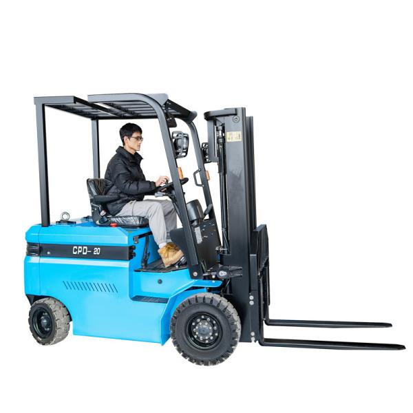 Logistics Distribution Small Electric Powered Forklift ride on forklift truck 3m