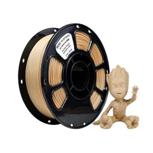 Wholesale 1kg PLA+ Filament For 3D Printer Bubble Free Yellow Pear Wood Industry from china suppliers