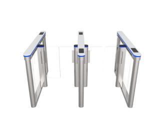 Wholesale 600mm Temperature Detection Swing Barrier Gate Turnstile With Face Recognition from china suppliers