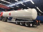 49600liters LPG Semi Trailer 25tons Propane Cooking Gas Road Tanker Trailer