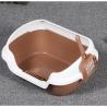 Buy cheap Multicolor PET Open Cat Litter Tray Large Opening Litter Tray from wholesalers