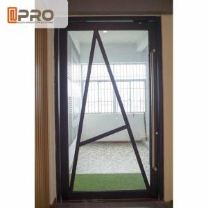 Wholesale Floor Spring Aluminum Pivot Doors For Interior House Customized Size Front pivot Doors pivot Glass door Glass pivot door from china suppliers