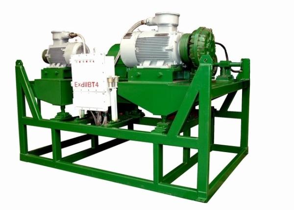 Industrial Drilling Mud Centrifuge Sludge Decanter Centrifuge 30kw Main Drive