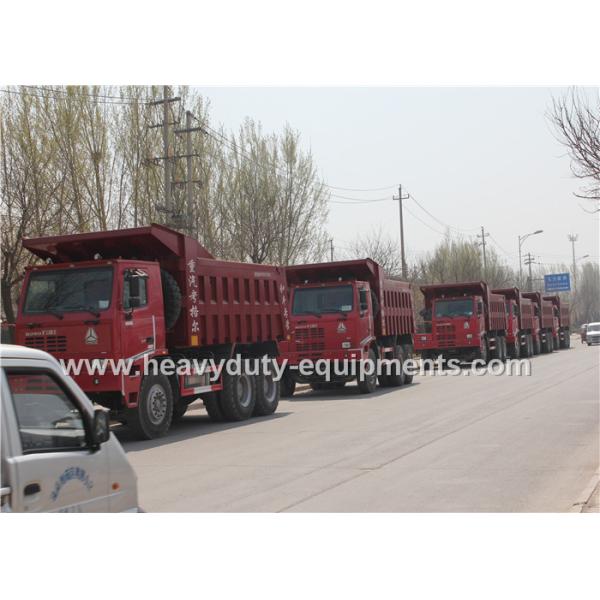 70 tons 6X4 Mine Dump Truck brand Sinotruk HOWO with HYVA Hdraulic lifting system