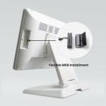 PCAP 1024x768 Fanless PC Pos System J1900 CPU 15in Windows 10 300cd/M2