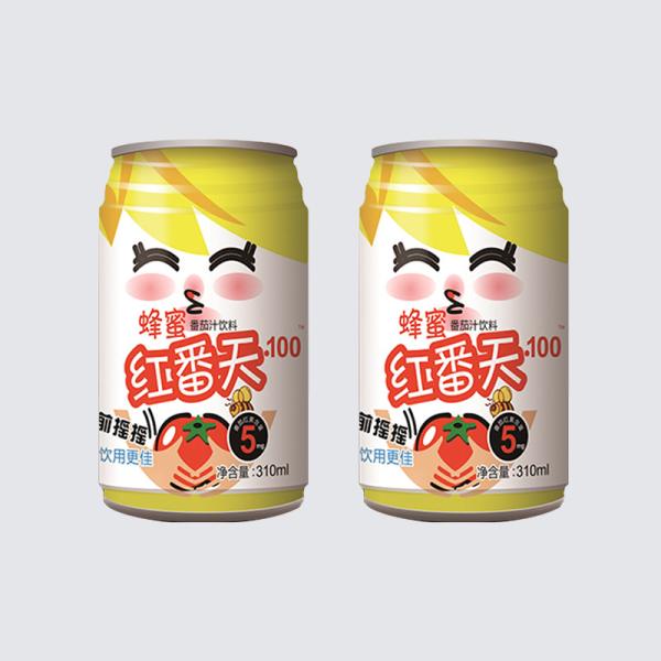 Low Carb Tomato Juice With Honey Canned Tomato Vegetable Juice 310ml