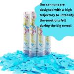 Gender Reveal Party Popper Degradable Flameproof Boys Or Girls Birthday Baby