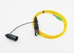 IP 67 Fiber Optic Patch Cables SM Male Female Connectors Mini SC Connector