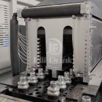 2 Cavity Semi Automatic Pet Bottle Blowing Machine 2200-2800BPH