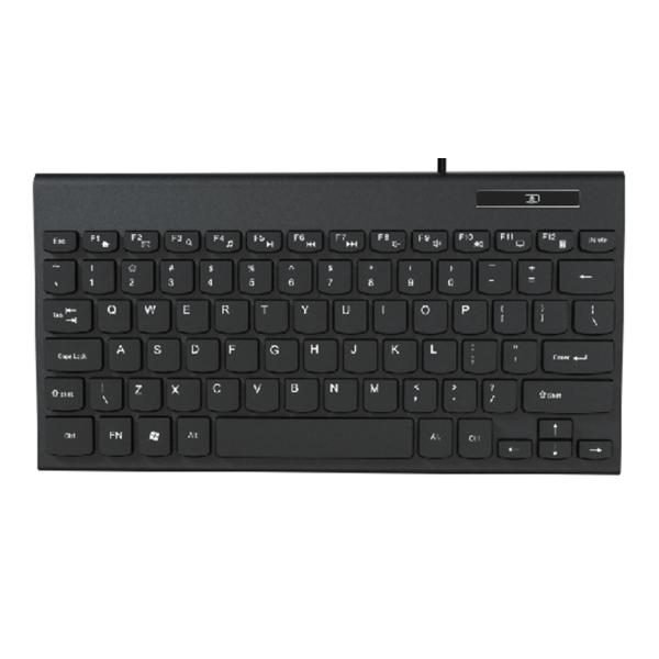 79-key Waterproof Keyboard Ultra-thin At 14.87mm With Carbon Film Keys And HIPS Material Logo Customization