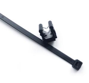 Wholesale PV Edge Solar Panel Cable Wire Organizer Metal Cable Clips 4.8mm Width from china suppliers