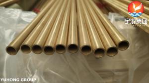 Wholesale ASME SB111 CuZn20Al2 / CZ110 / UNS C68700 Aluminum Brass Seamless Tube from china suppliers