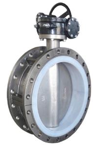 Wholesale Split Body Flange Butterfly Valve Concentric Butterfly Valve RPTFE Seat from china suppliers