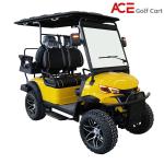 Safety Four Seater Electric Golf Cart 40km/H Speed 5kw KDS Motor
