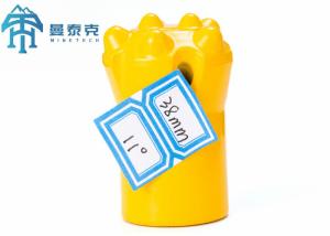 Wholesale 38mm Button Bits Rock Drilling 7 Buttons Tapered Tools 11 Degree Tungsten Carbide from china suppliers