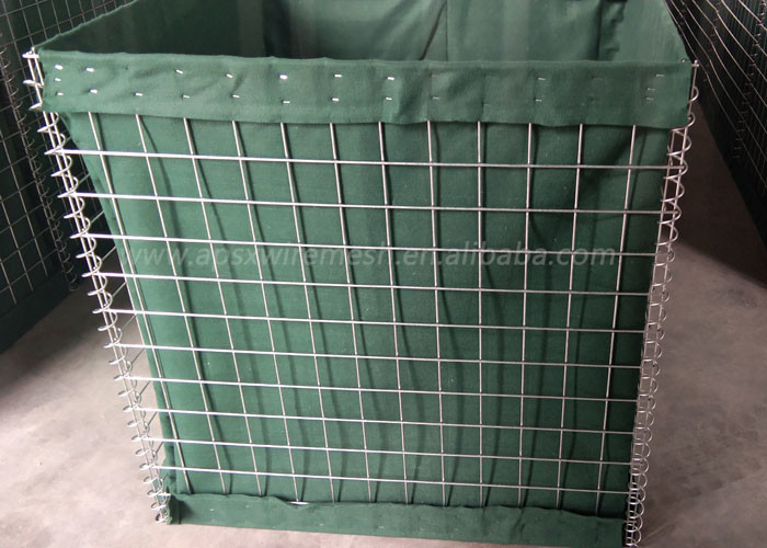 Mil 1 7 10 Galvanized Welded Bastion Barrier For Military