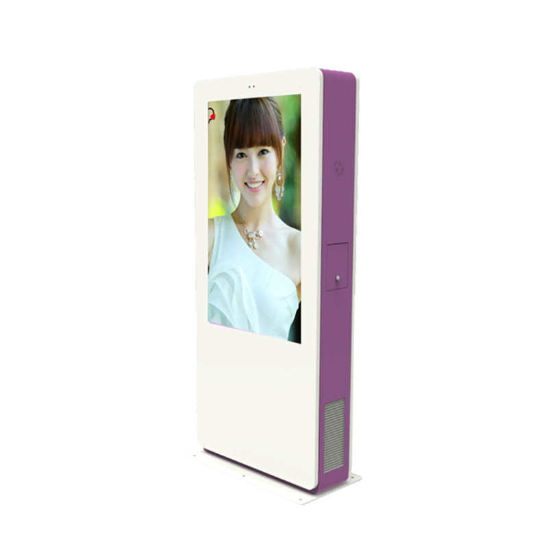 65 Inch Kiosk Touch Screen 2500 Nits Mall Digital Signage