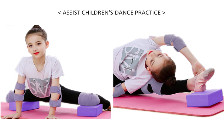 OEM Non Slip Camouflage Marble EVAFoam Yoga Block For Body Shaping Training