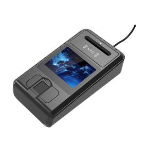 Wholesale Multi Touch Screen Single Suprema Biometric Contact Card Reader 1000mAh from china suppliers