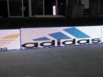 AC 220V Perimeter Safety Screens , Pitch Side Advertising Boards 5800cd/㎡