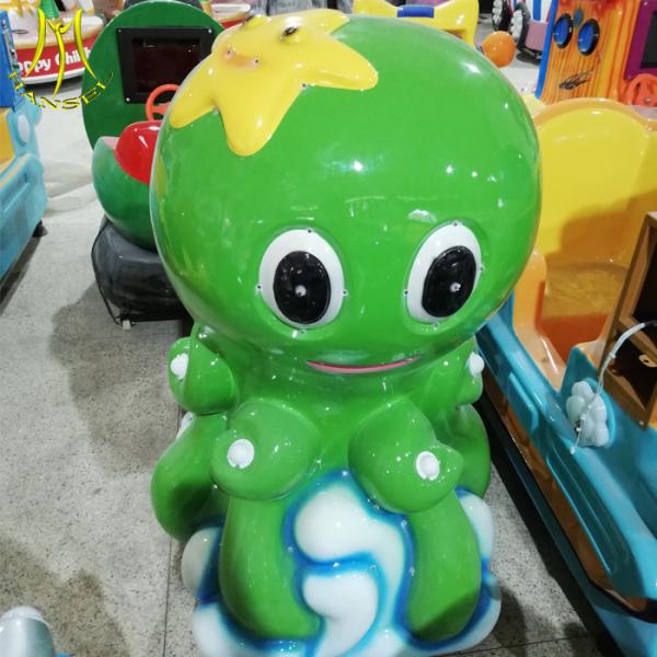 Hansel amusement park games tank coin operated rides electric swing kiddy ride