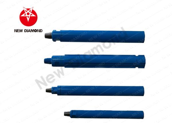 Blue Boring Machine Parts Borewell Drilling Hammers For High Working Air