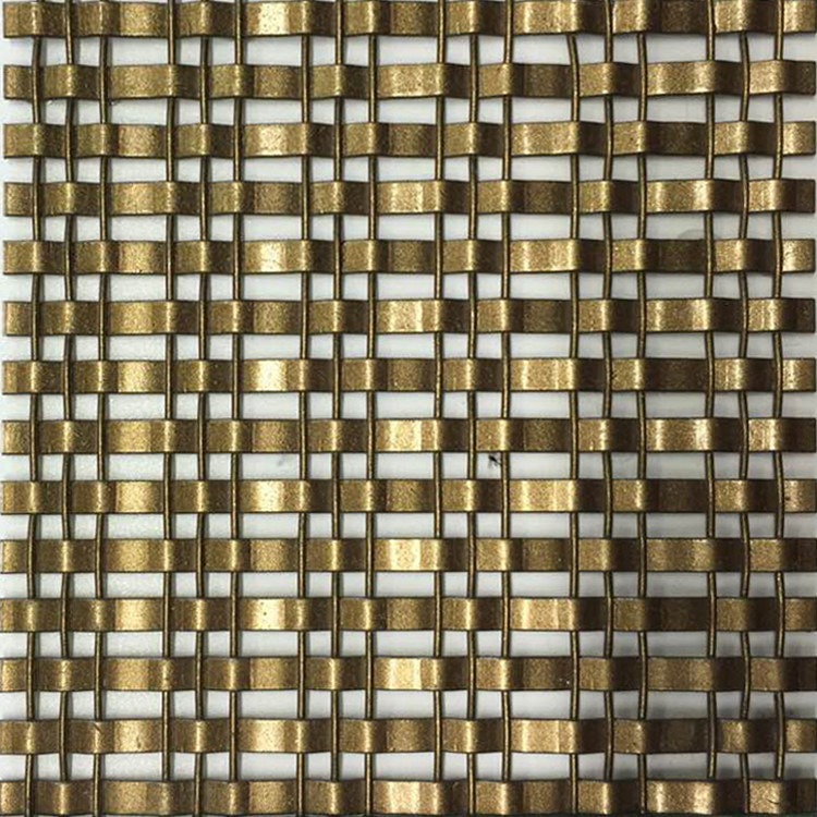 Stunning Bronze Decorative Wire Mesh For Art Installations Furniture Decorative Metal Mesh Kitchen Cabin