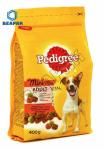 4 Layers Resealable Aluminum Foil Pet Food Flat bottom Bags cat food packaging