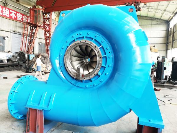 Steel Stainless Francis High Head Water Turbine Customized 50HZ/60HZ Model 5m