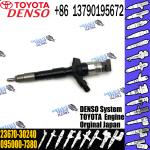 095000-7380 TOYOTA Fuel Injector Common Rail Injector For Toyota HIACE HILUX 2