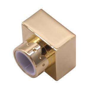 Wholesale Gold Color Glass Perfume Bottle Caps , Zinc Alloy Perfume Cover 20*48mm from china suppliers