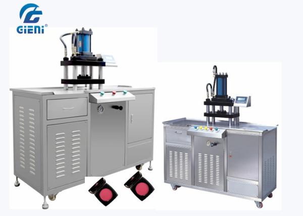 Stainless Steel Cosmetic Powder Press Machine For Eyeshadow , Top to Bottom