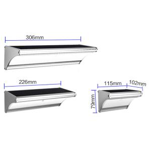 Wholesale Rainproof Motion Sensor Outdoor Wall Light , Solar Waterproof Wall Light from china suppliers