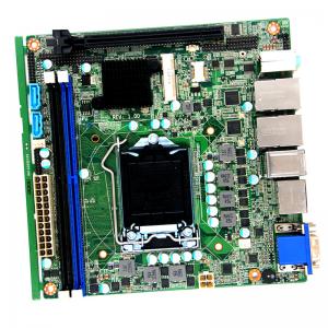 China LGA 1151 Mini Itx Motherboard , Tablet PC Motherboard Dual Channel DDR4 Dual LAN on sale