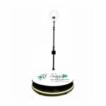 Camera 360 Video Photo Booth Spining 32 Inches Automatic Remote Control