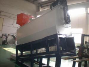 Wholesale Single - Screw Plastic Auxiliary Machine , Bottle Label Remover Machine 3000mm from china suppliers