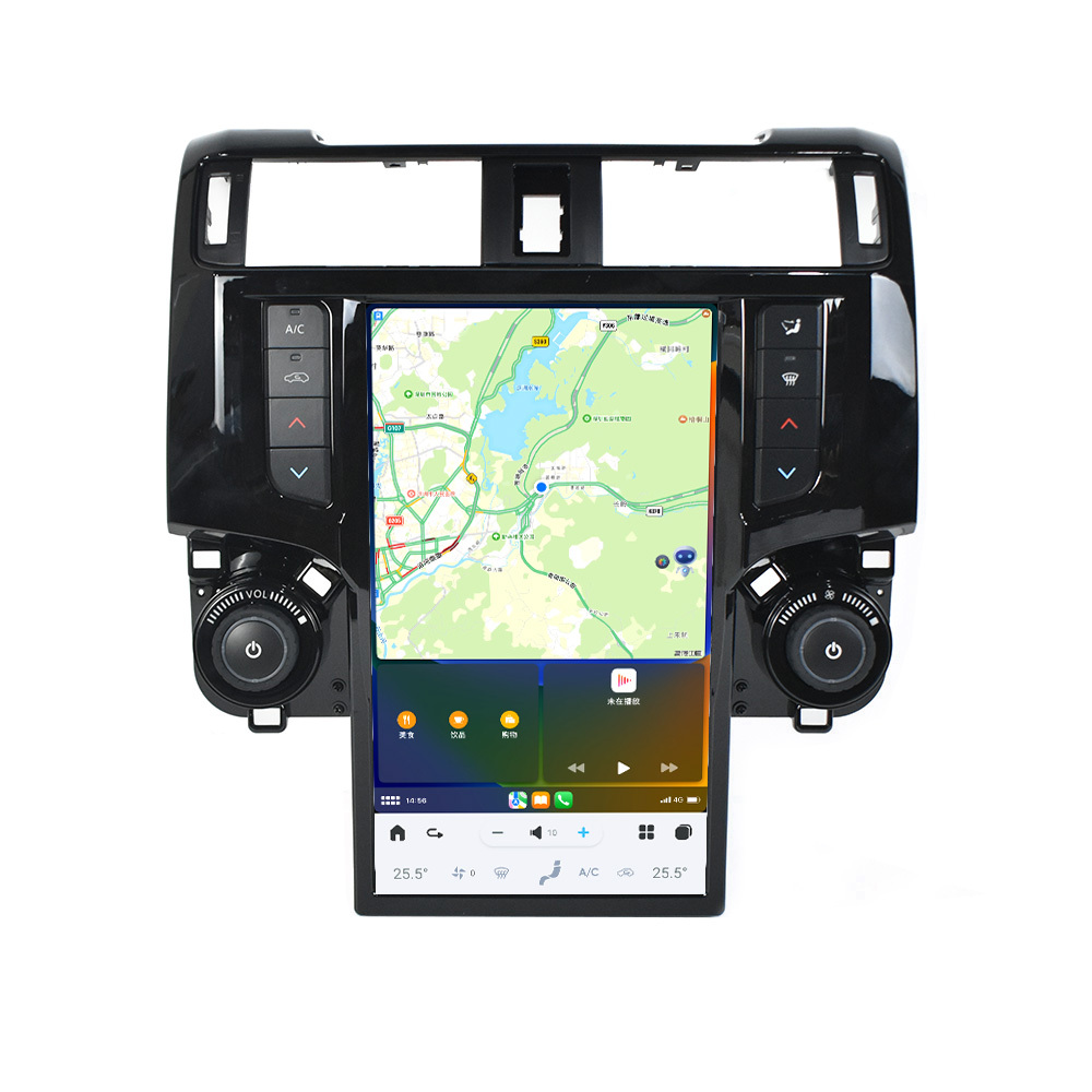 Viknav Car Radio For Toyota 4 Runner (2009-2019) 13.6 inch Android 13 GPS Navigation Auto Multimedia Player 2 Din Stereo