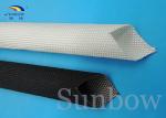 Unvarnish Fiber Glass Sleeves Fiberglass Braided Sleeving Black