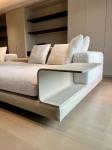 Italian Minimalist Luxury Hotel Furniture Corner Living Room Large Sofa