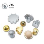 Gold Round Luxury Perfume Metal Bottle Cap Electroplating No Spill SA8000