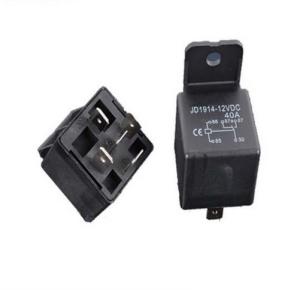 Wholesale JD1914/12VDC 40A/12VDC 5Pin black color auto relay from china suppliers