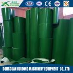 Anti Static Rubber Conveyor Belt PVC Green Conveyor Beltings Flat Surface