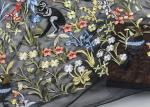 Charming African Embroidery Lace Fabric Saree Mesh For Woman Dress
