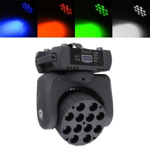 Wholesale Lightweight Led Beam Mini Led Moving Head Light Quad Beam 4in1 12pcs* 10W from china suppliers