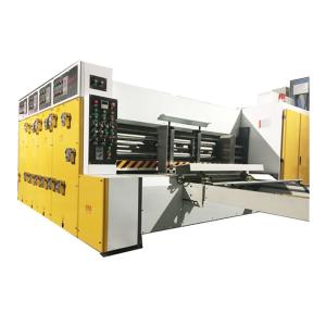 Wholesale Touch Screen 5 Colors Corrugated Carton Box Machine Flexo Printing Slotting Die Cutting from china suppliers