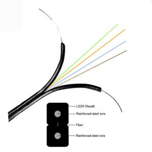 Wholesale 4 Hillo 2 Hillo 1 Hillo GJXH GJXFH White Black Flat FTTH Drop Wire Indoor FTTH Drop Cable from china suppliers
