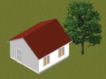 Small Family Steel Frame Prefab Bungalow Homes / Contemporary Prefab Homes